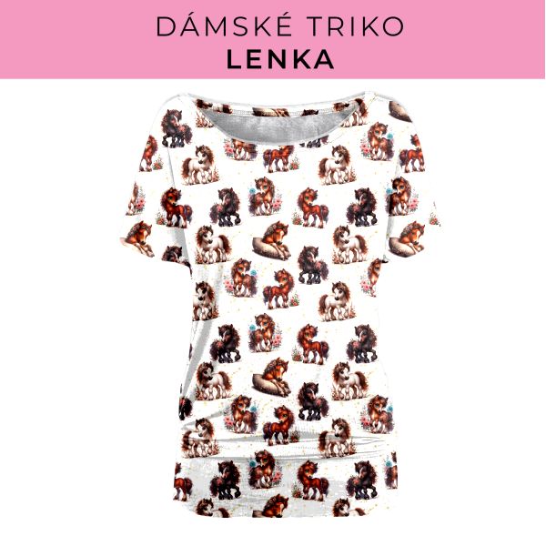 DÁMSKÝ střih - Triko Lenka