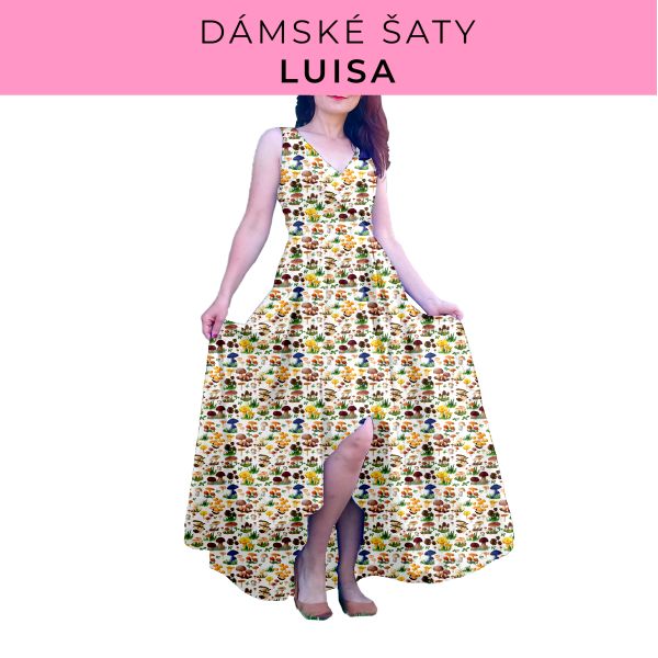 DÁMSKÝ střih - šaty Luisa