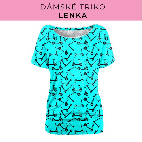 DÁMSKÝ střih - Triko Lenka