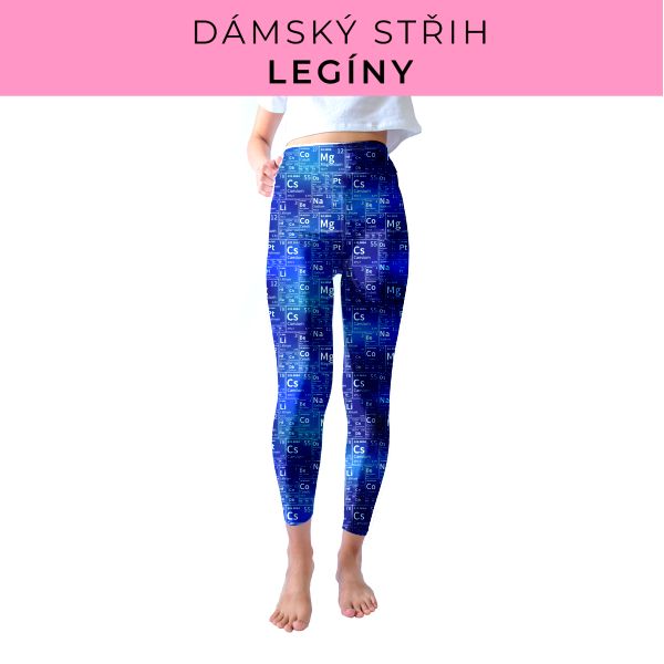 DÁMSKÝ střih - legíny SPORT - SLIM FIT