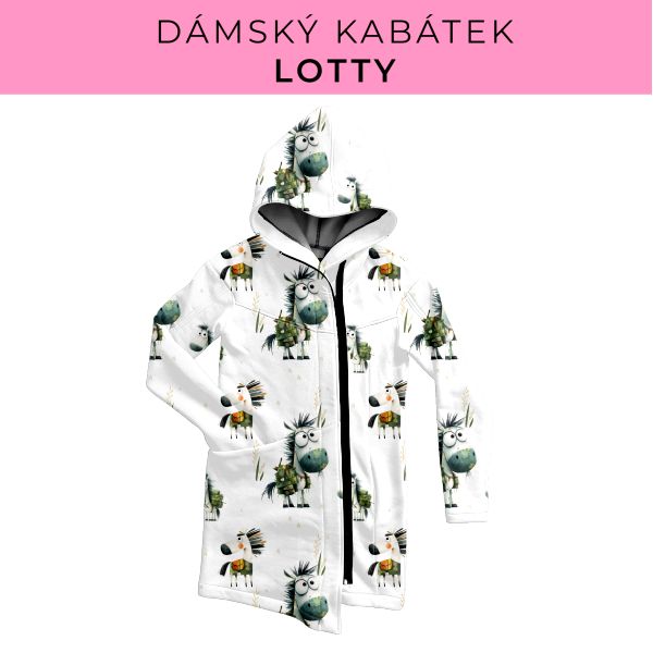 DÁMSKÝ střih - Kabátek Lotty