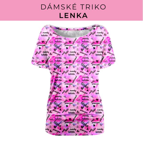 DÁMSKÝ střih - Triko Lenka
