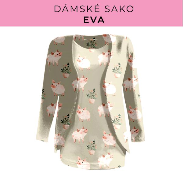 DÁMSKÝ střih - sako Eva
