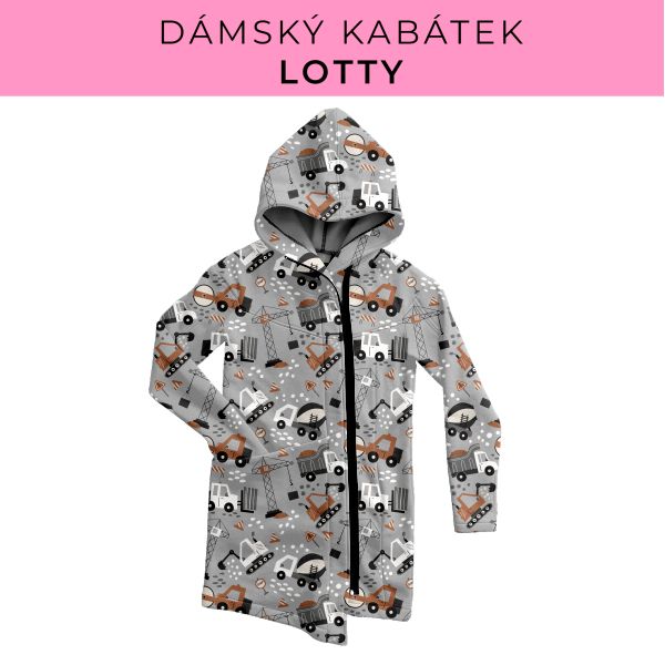 DÁMSKÝ střih - Kabátek Lotty