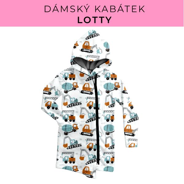 DÁMSKÝ střih - Kabátek Lotty