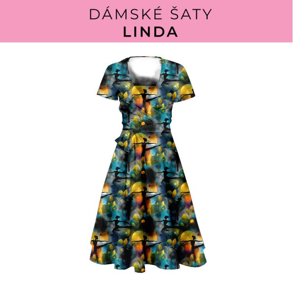 DÁMSKÝ střih - šaty Linda