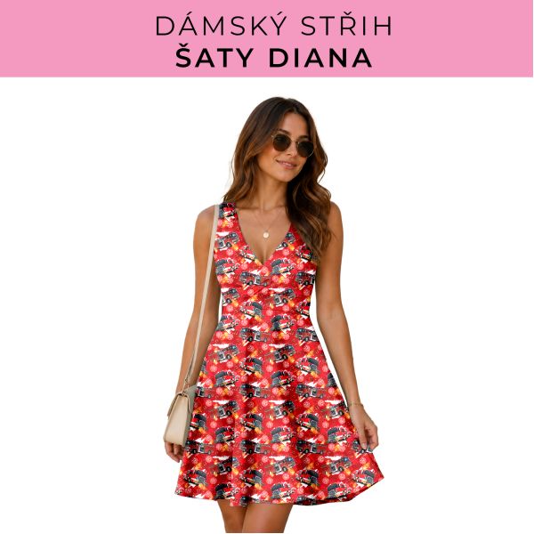 Dámský střih - šaty Diana