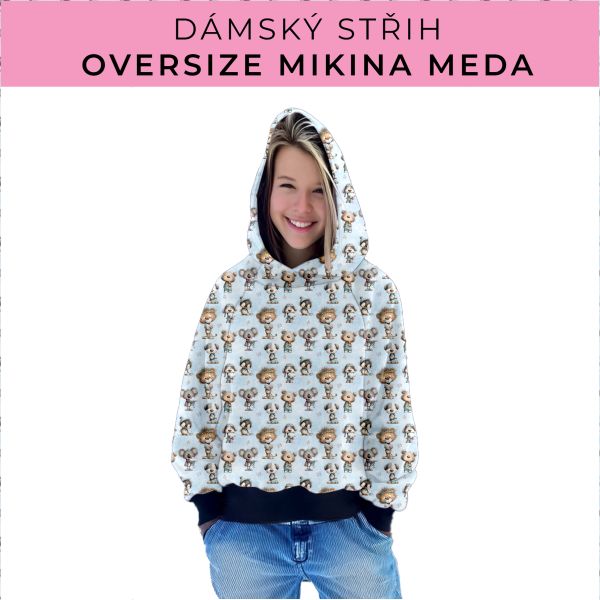 Dámský střih - mikina Meda