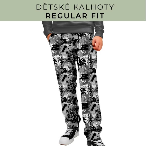 DĚTSKÝ STŘIH - Kalhoty Regular fit