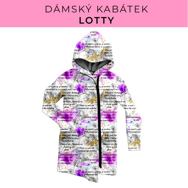 DÁMSKÝ střih - Kabátek Lotty