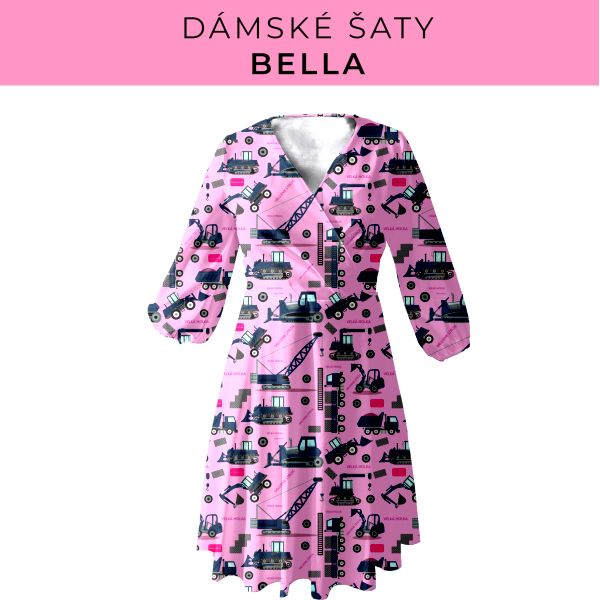 DÁMSKÝ střih - šaty Bella