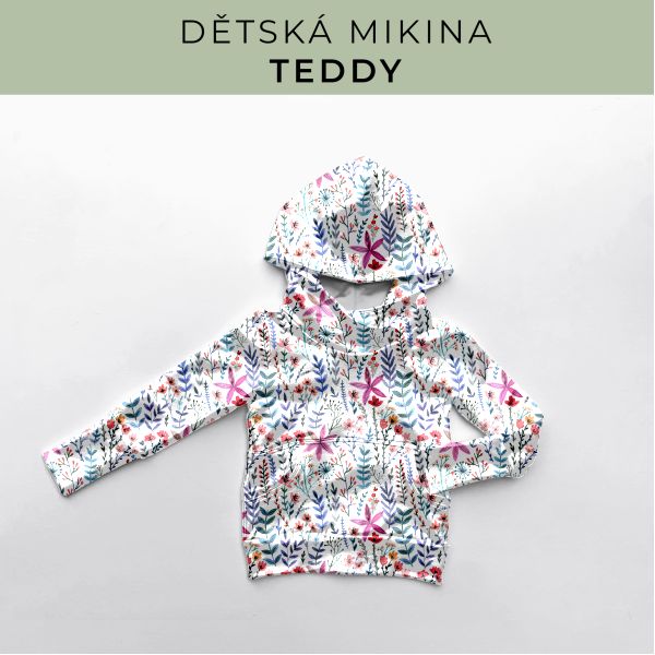 DĚTSKÝ střih - Mikina Teddy