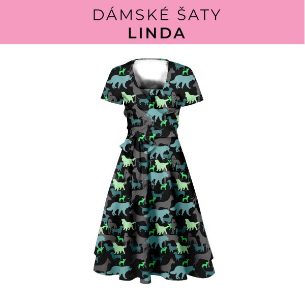 DÁMSKÝ střih - šaty Linda