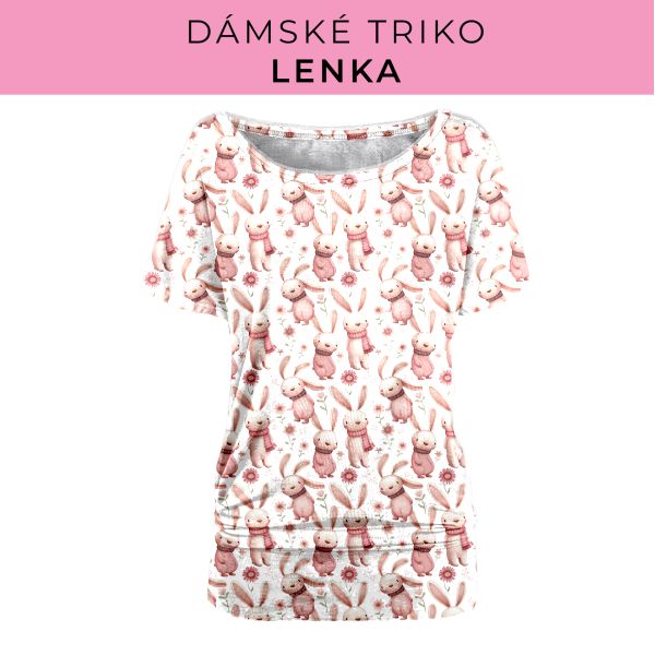 DÁMSKÝ střih - Triko Lenka