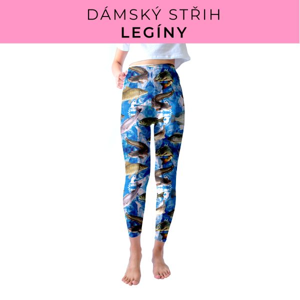DÁMSKÝ střih - legíny SPORT - SLIM FIT