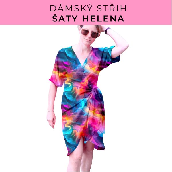 Dámský střih na šaty  Helena