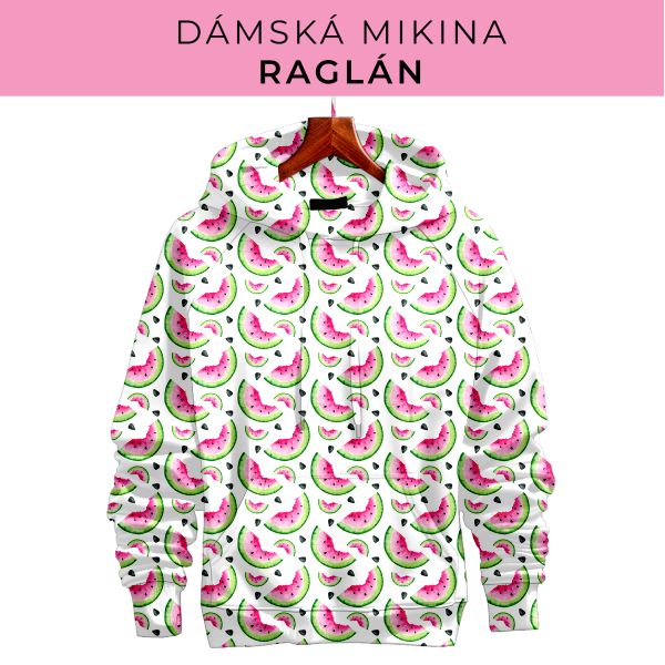 DÁMSKÝ střih - mikina raglán