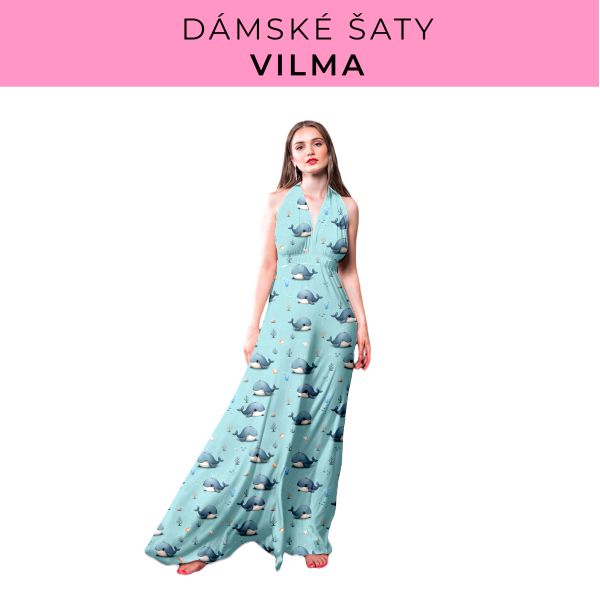 DÁMSKÝ střih - šaty Vilma