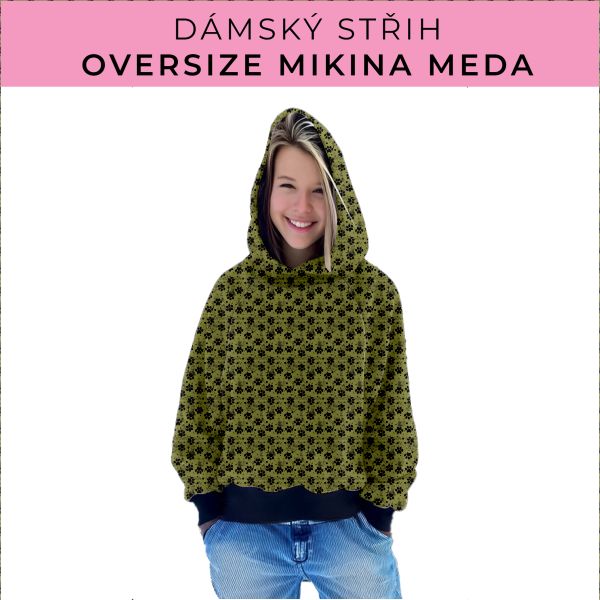 Dámský střih - mikina Meda