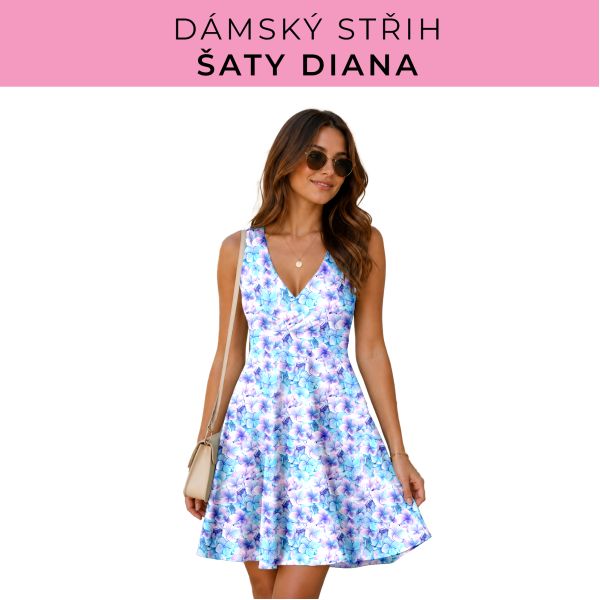 Dámský střih - šaty Diana