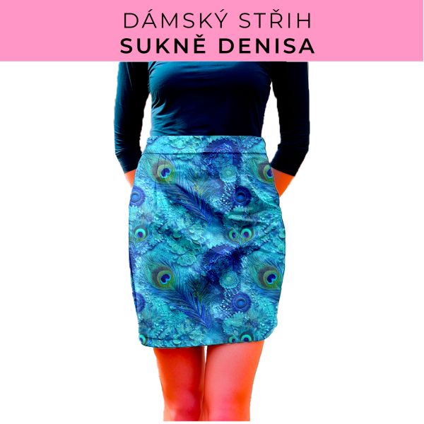 Dámský střih - Dámská sukně Denisa
