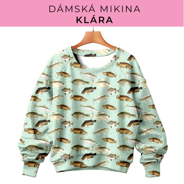 DÁMSKÝ střih - mikina Klára
