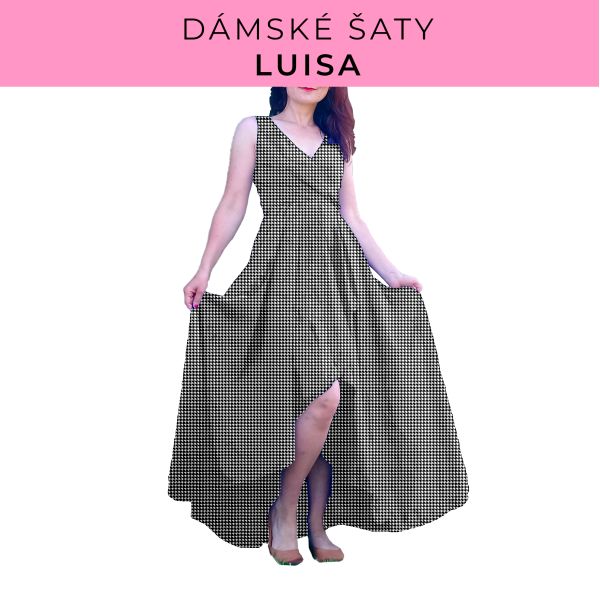 DÁMSKÝ střih - šaty Luisa
