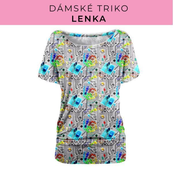 DÁMSKÝ střih - Triko Lenka