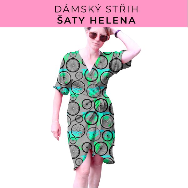 Dámský střih na šaty  Helena