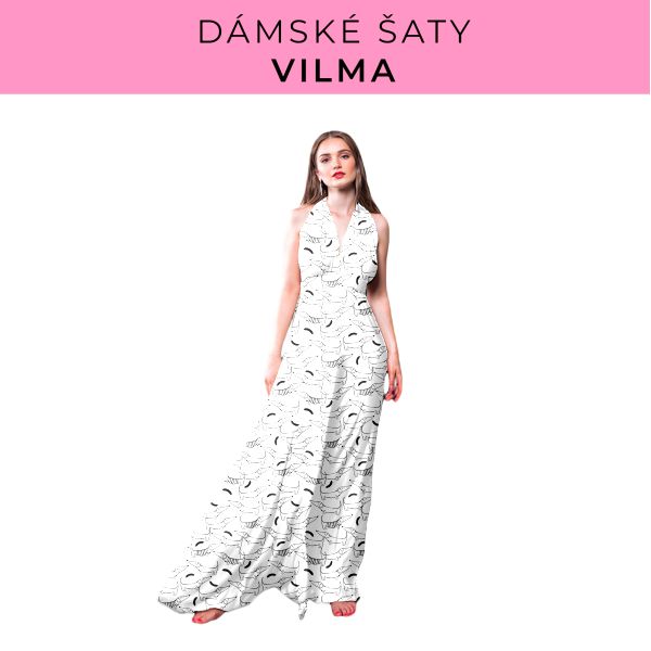 DÁMSKÝ střih - šaty Vilma