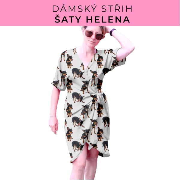 Dámský střih na šaty  Helena