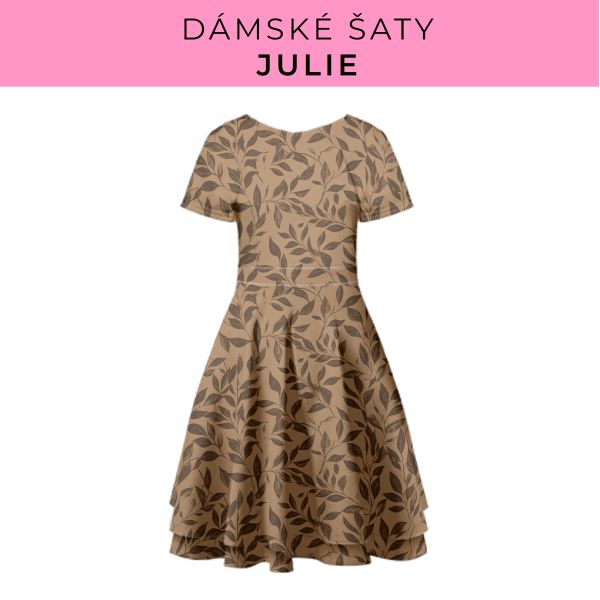 DÁMSKÝ střih - šaty julie