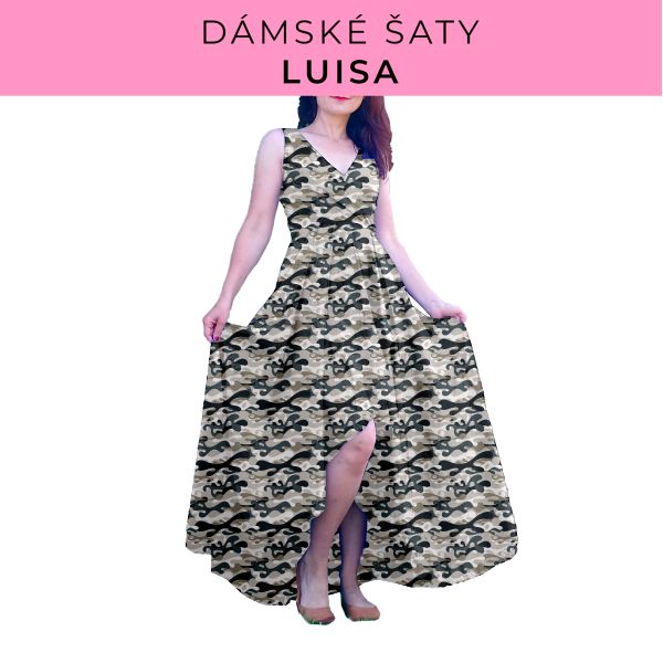 DÁMSKÝ střih - šaty Luisa
