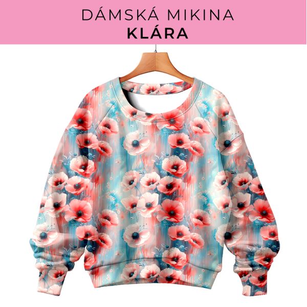 DÁMSKÝ střih - mikina Klára