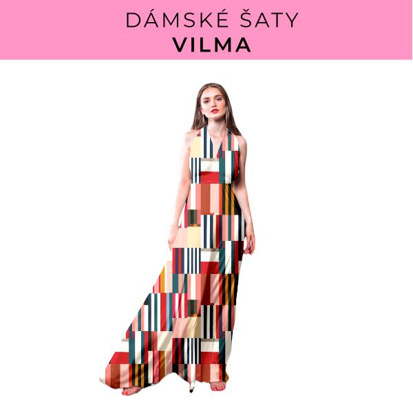 DÁMSKÝ střih - šaty Vilma