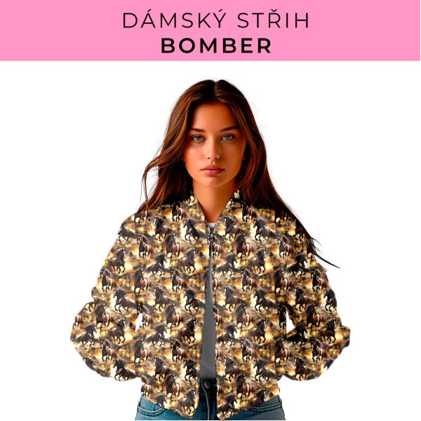 DÁMSKÝ střih - Bomber