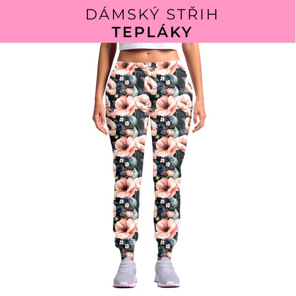 DÁMSKÝ střih - tepláky
