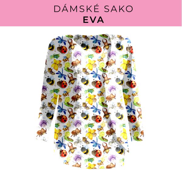 DÁMSKÝ střih - sako Eva