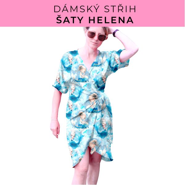 Dámský střih na šaty  Helena