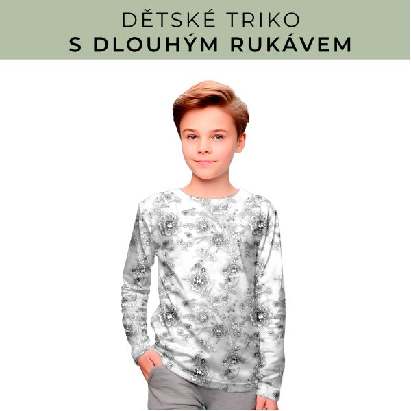 DĚTSKÝ střih - triko dlouhý rukáv