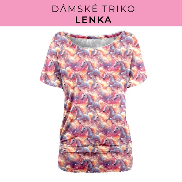 DÁMSKÝ střih - Triko Lenka