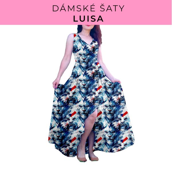 DÁMSKÝ střih - šaty Luisa