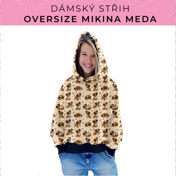 Dámský střih - mikina Meda