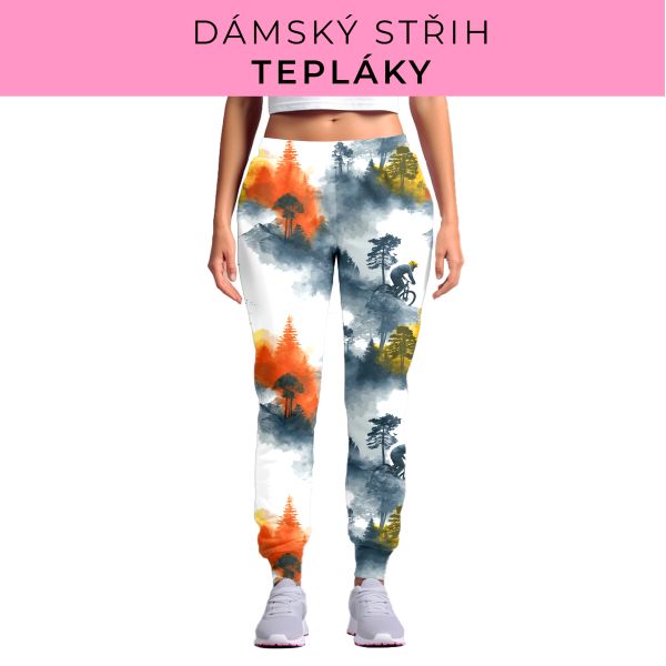 DÁMSKÝ střih - tepláky
