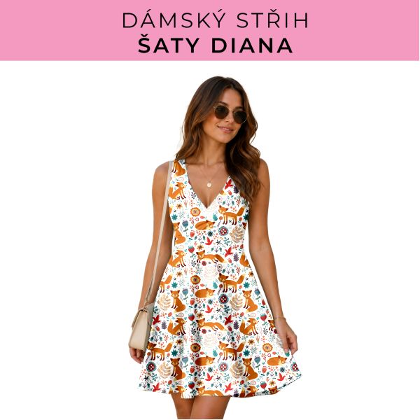 Dámský střih - šaty Diana