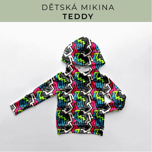 DĚTSKÝ střih - Mikina Teddy