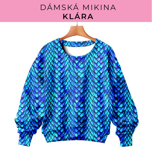 DÁMSKÝ střih - mikina Klára