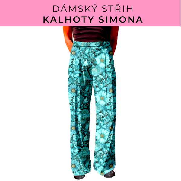 Dámský střih - kalhoty Simona
