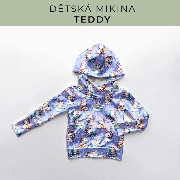 DĚTSKÝ střih - Mikina Teddy