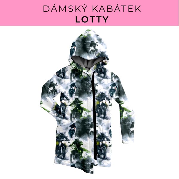 DÁMSKÝ střih - Kabátek Lotty
